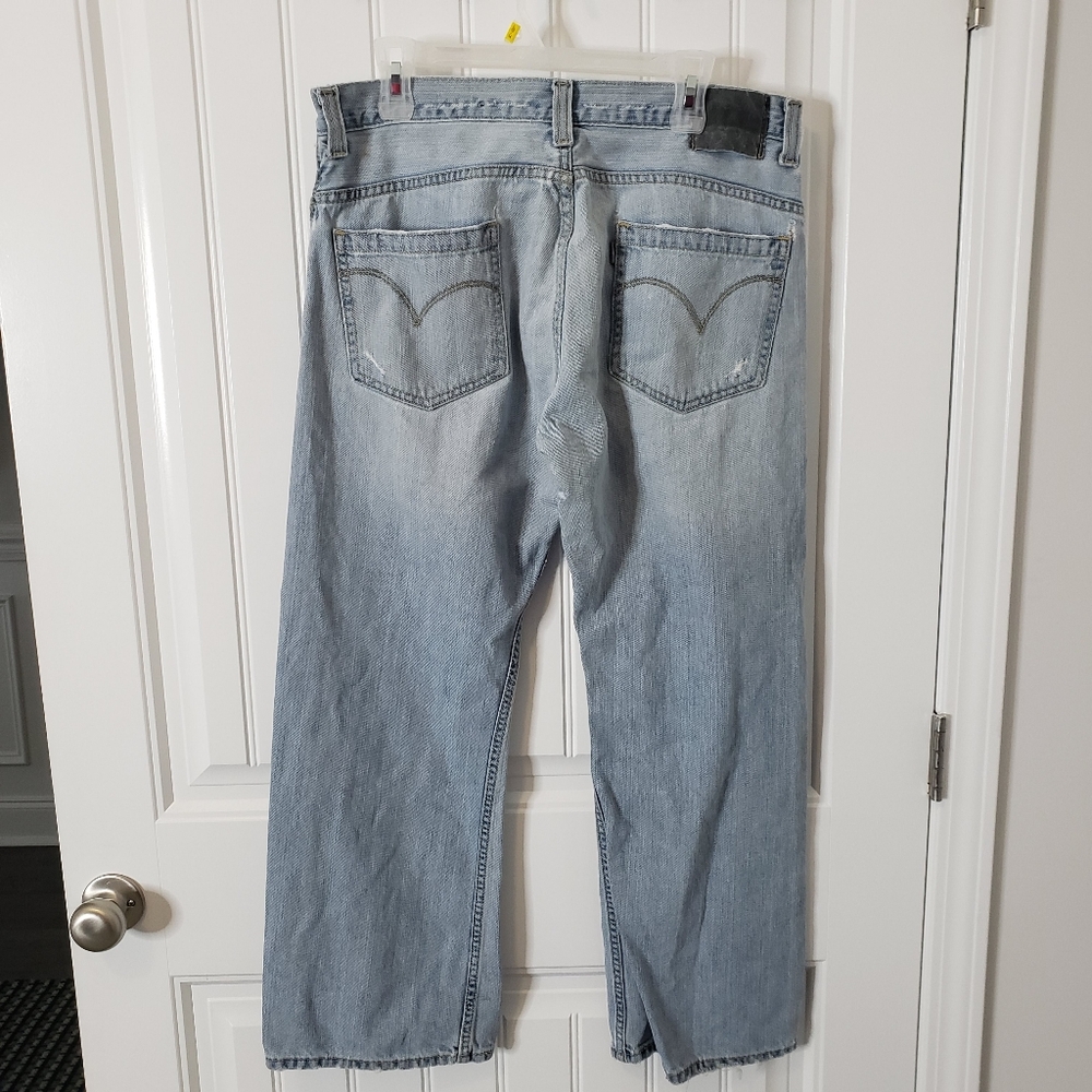 Levi's‎ SilverTab Vintage 90s Bootcut Men's Jeans Denim Relaxed Size 34 Blue - Picture 7 of 11